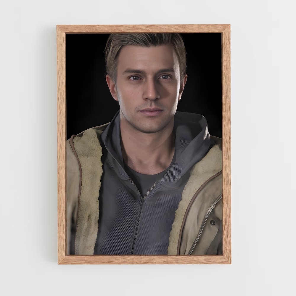 Poster Ethan Winters: Survivant des Ombres – affiche Resident Evil (vue 4)